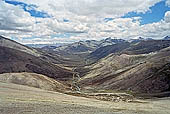 The road from Leh to Manali 